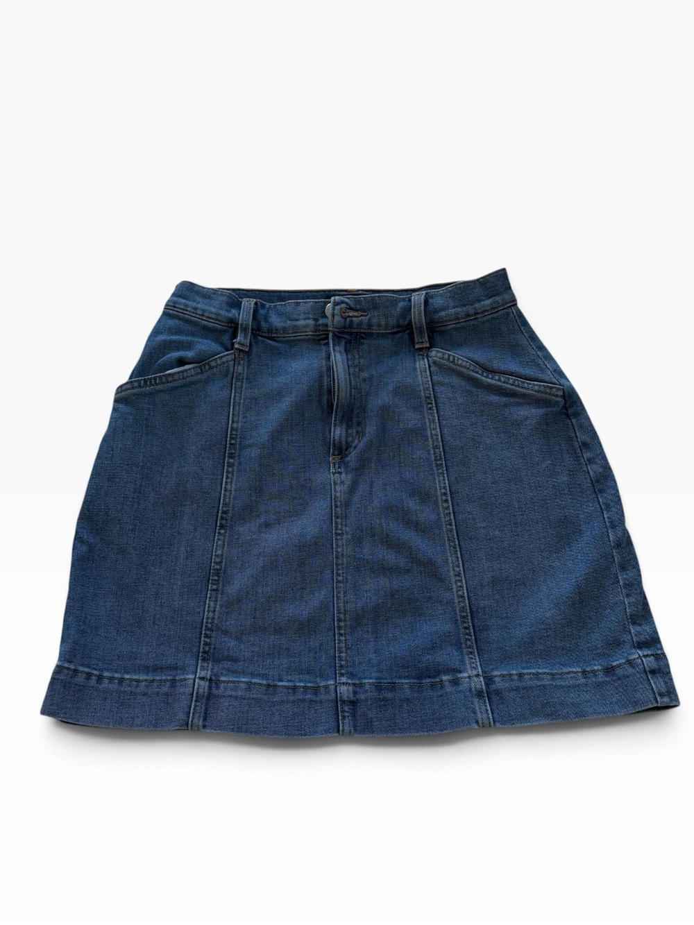 Banana Republic Denim Mini Skirt Cotton Blend- size 2